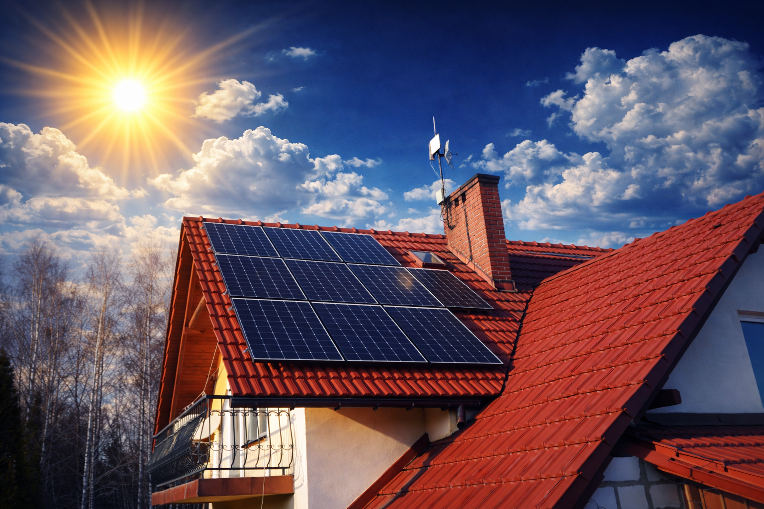 nstalacja fotowoltaiczna na domu jednorodzinnym – PV Expert